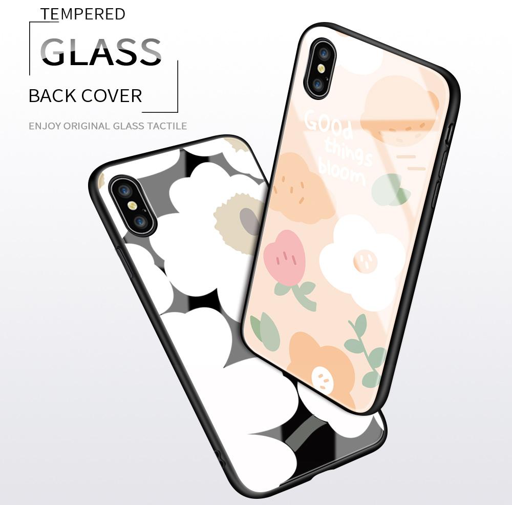 Tempered Glass Phone Case For OPPO Reno13 Reno14 Realme 11 12Pro 14 GTNeo6 C21Y C53 C75 OnePlus Nord2 NordCE3Lite Soft Edge Shockproof Smooth Shell