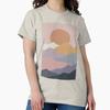 Mountain Sunset Vintage. Classic T-Shirt