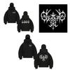 Custom Your Logo DIY Autumn Unisex Fashion Double Layer Hoodie Y2K Oversized Loose Zipper Sweatshirt Street Trend Sportswear