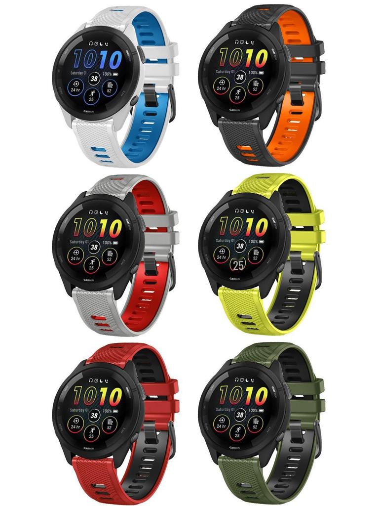 Garmin Forerunner Silicone Strap for Models 265, 255 Music, 965, 745