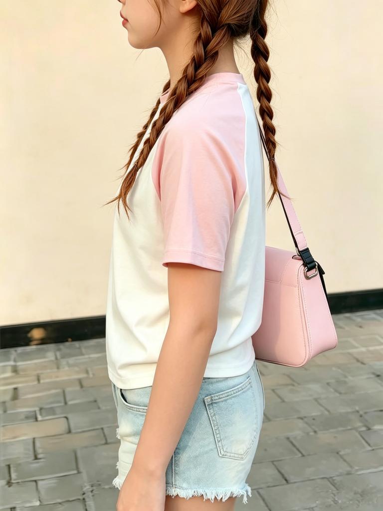Streetwear Hiip Hop Girl Design T Shirts Short Sleeve Graphic Kids Children's Cat T-shirt Casual Top Tee Summer Spring Clothes