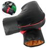 1Pair Motorcycle Handlebar Muffs Protective Motorcycle Scooter Thick Warm Grip Handle Bar Muff Rainproof Winter Warmer Gloves