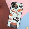Pizza Sushi Food Donuts Cover For Xiaomi Redmi Note 13 Pro 14 12 11 9 10 9S 10S 11S 12S Redmi 14C 10C 12C 13C Case