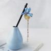 Bridal Tassel For Girls Flower Women Hair Sticks Chinese Hair Fork Korean Hanfu Hairpins Hair Clip