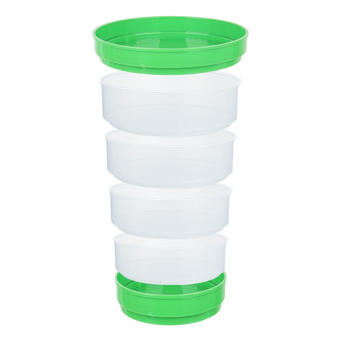 

Круглый поддон для проращивания фасоли с дренажными отверстиями. Горшок для проращивания фасоли, складываемый в штабель. Микрозелень для проращивания фасоли без почвы. Контейнер для выращивания ростков пшеницы.