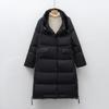Women's Down Solid Color White Goose Down Medium and Long New Women's Clothing Thickened Down Jacket