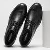 221 Autumn and Winter Lace-up Business Dress Casual Leather Shoes Soft Sole Soft Leather