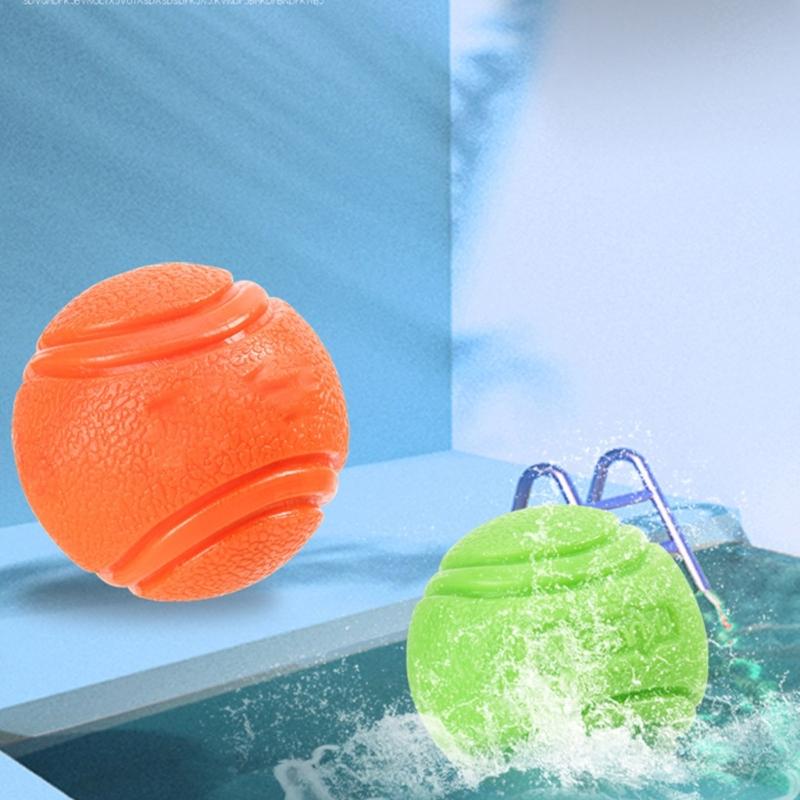 Durable Chew Resistant Dog Toy Ball For Aggressive Chewers With Dental Cleaning Texture And High Bounce Design
