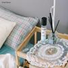 New Dinning Lace Table Cover Embroidered Table Cloth Elegant Round Tablecloth Coffee Coasters Napkin Party Wedding Decoration