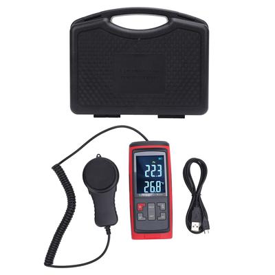 Digital Illuminance Meter High Accuracy Light Brightness Detector Handheld Luminous Flux Tester for