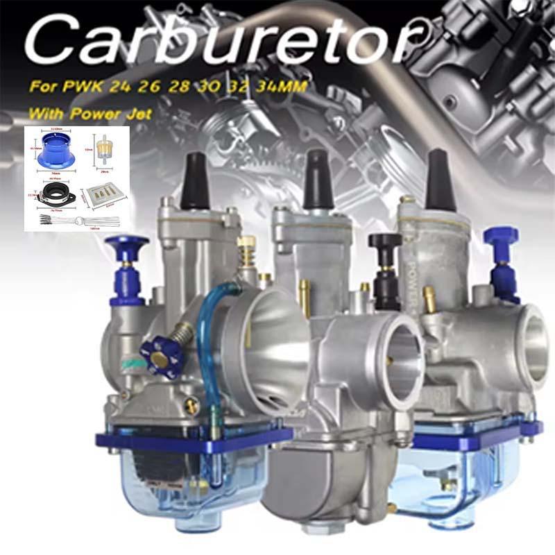 PWK Racing Carburetor for Motorcycle/ATV 21-34mm