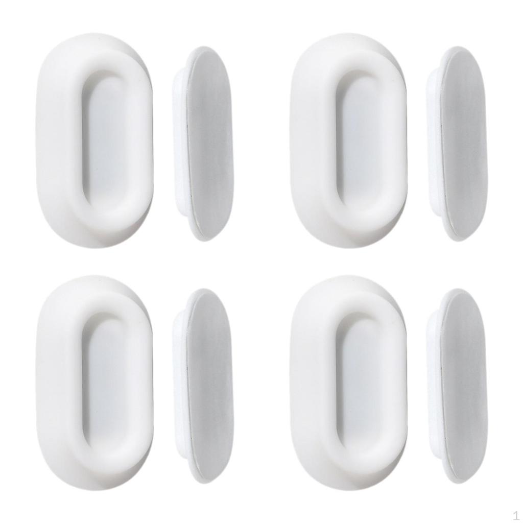 4 Pieces Remote Holder, Wall Mounted Control Organizer Self Sticky