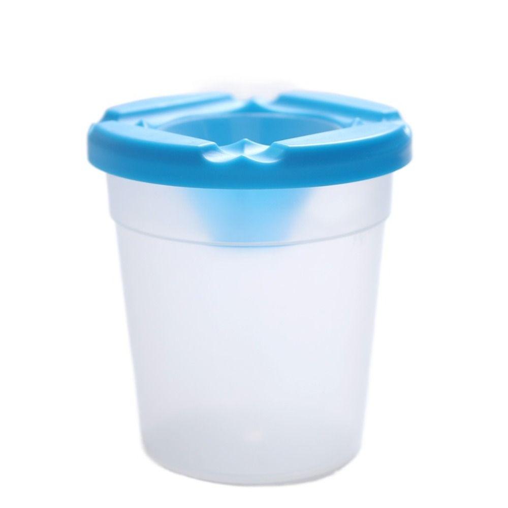 

Пластиковый стакан для мытья кистей Многофункциональные стаканы для защиты от краски Детские стаканы для краски Школа синий