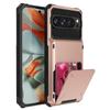 For Google Pixel 10 Pro XL Case PC+TPU Dual Layer Back Phone Cover with Card Holder