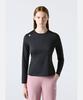 Descente Women'S Slim Long Sleeve T-Shirt Black Sr122Ptl11