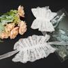 White Neckband Lolita Lace Cuffs Lace Ruffled Wrist Sleeves Fashion Fake Sleeves  Daily Accessory