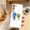 CUTE P-Pocoy-o Phone Case For Samsung A10 A12 A31 A40 A70 Transparent Cover
