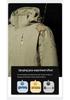 Men's 3-in-1 Camouflage Jacket: Warm, Windproof, Waterproof, Detachable 90% Down Liner for Outdoor Winter Mountaineering