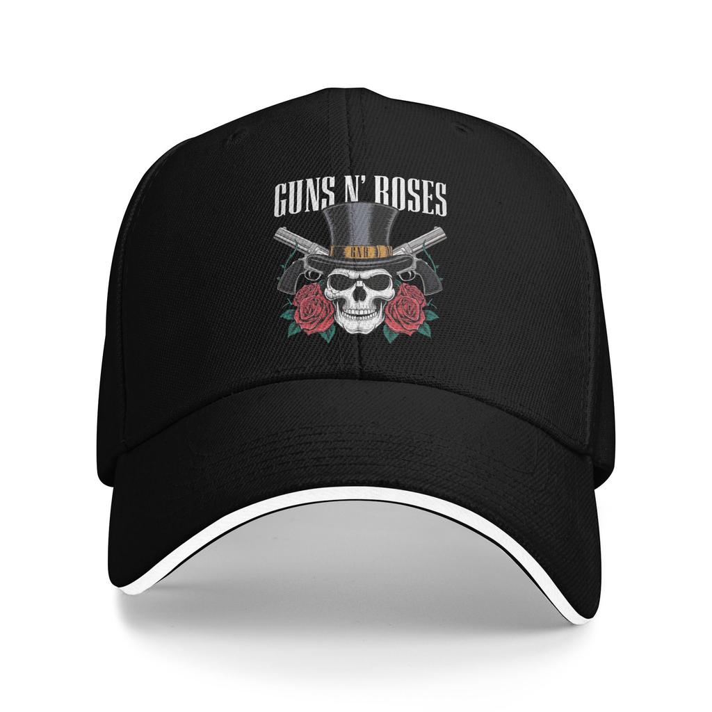 You Gotta Learn To Live And Run Sandwich Hat Men Women RetroBaseball Caps GNR  Breathable Polyester   Summer