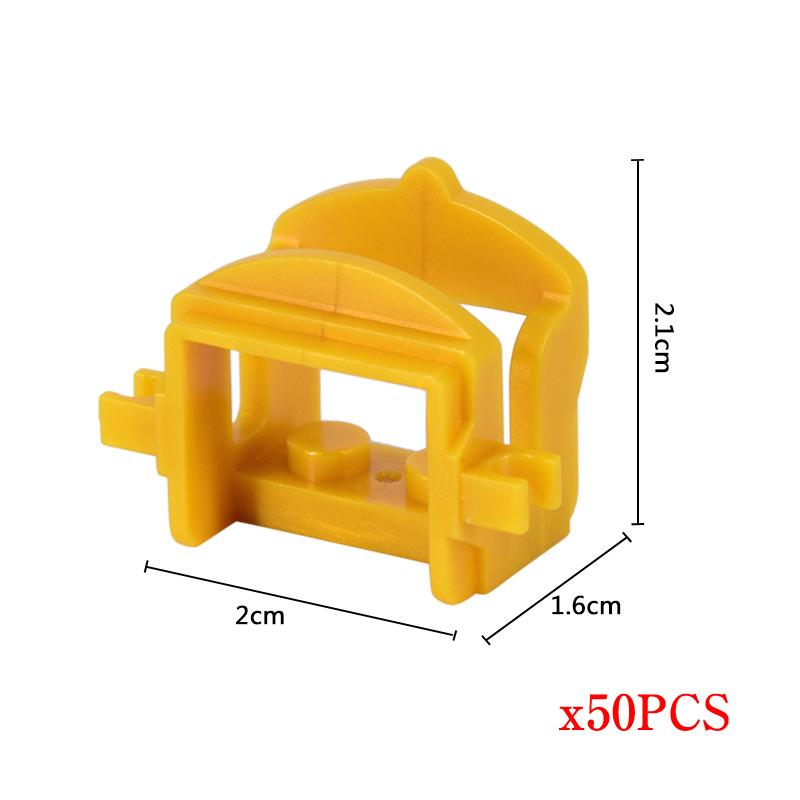MOC 50 Stück Mittelalter Militär Mittelalter Ritter Kriegspferd Rüstung Pferdeleine Actionfiguren Bausteine Steine Spielzeug Kindergeschenk