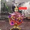 Clear 30ML Bottle Luxury Crystal Cap Essential Oil Bottle Exquisite Empty Bottle Dispenser Wedding Decoration Gift