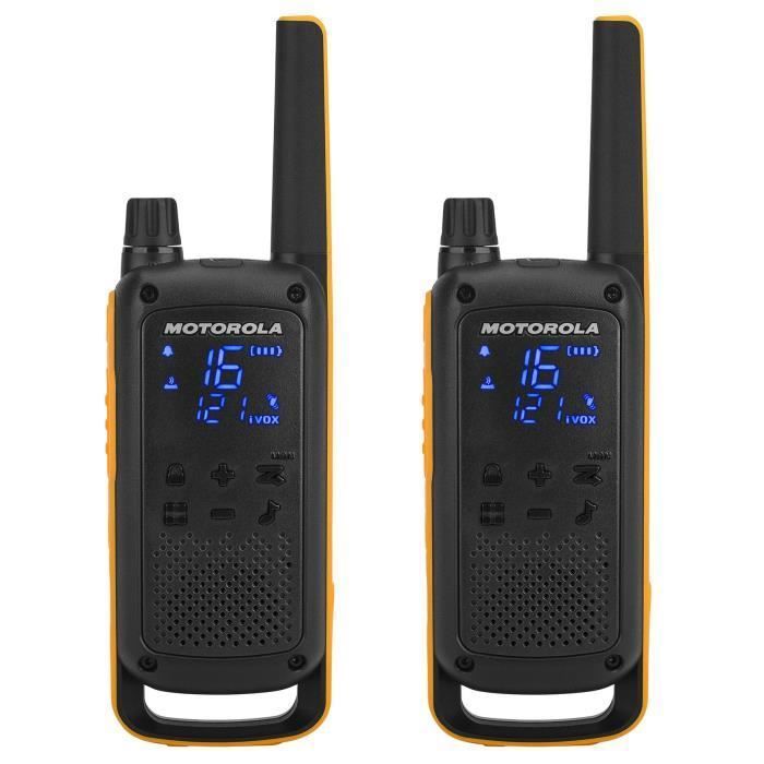Talkie Walkie Motorola T80 Extreme Twin Jaune - MOTOROLA - B8P00810YDEMAG