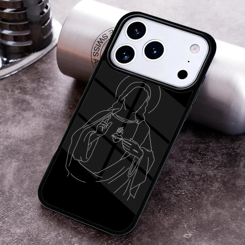 Faith Christian Religious Jesus soft Phone Case for iPhone 17 16 15 Pro Max Air 14 13 12 11 Plus Shockproof Cover