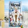 Messi Personalized Name Beach Towel Soft Durable Quick-Dry Suitable for Swimming Gym Camping Yoga Vacation
