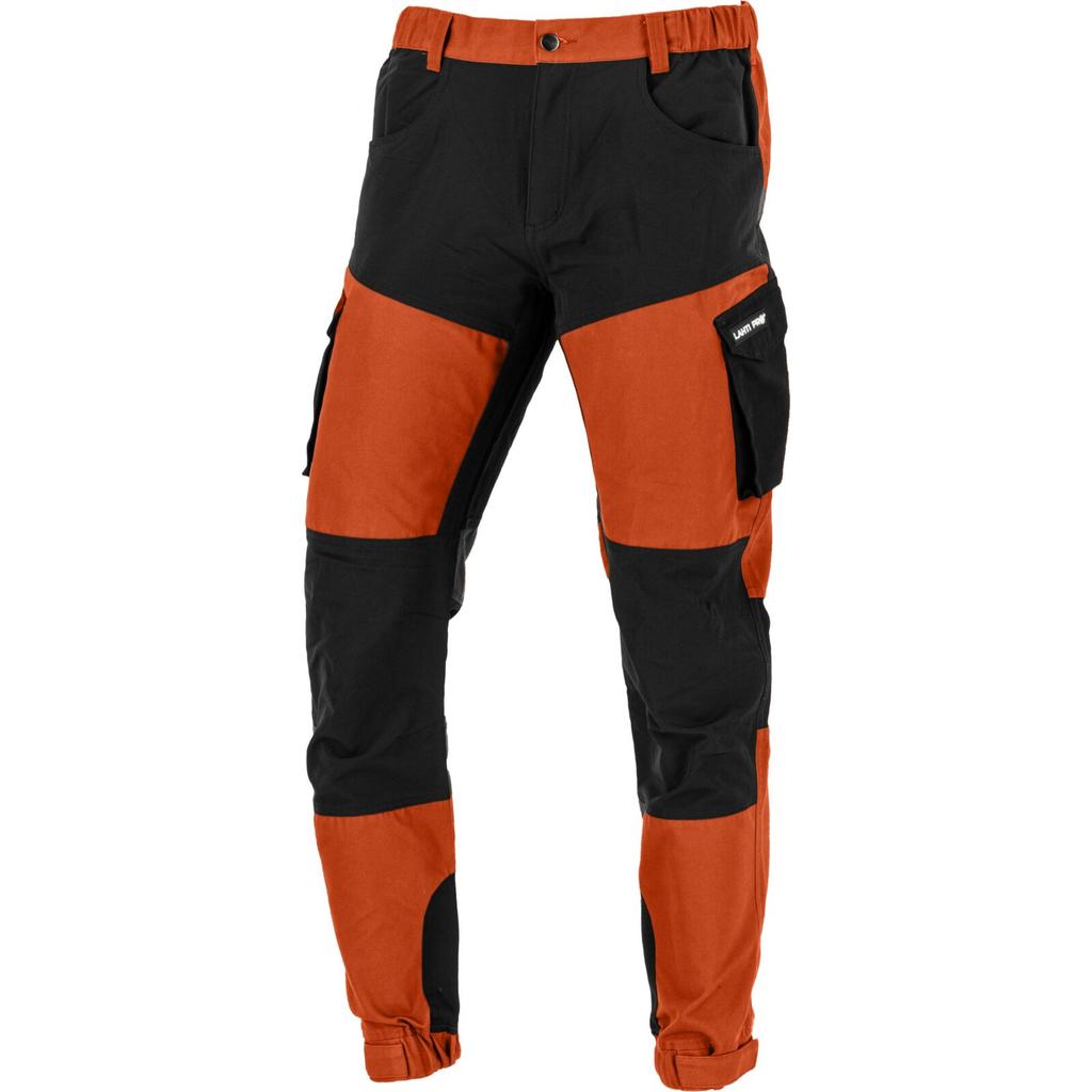 Brick-Black Stretch Trousers, "3Xl",Ce,Lahti