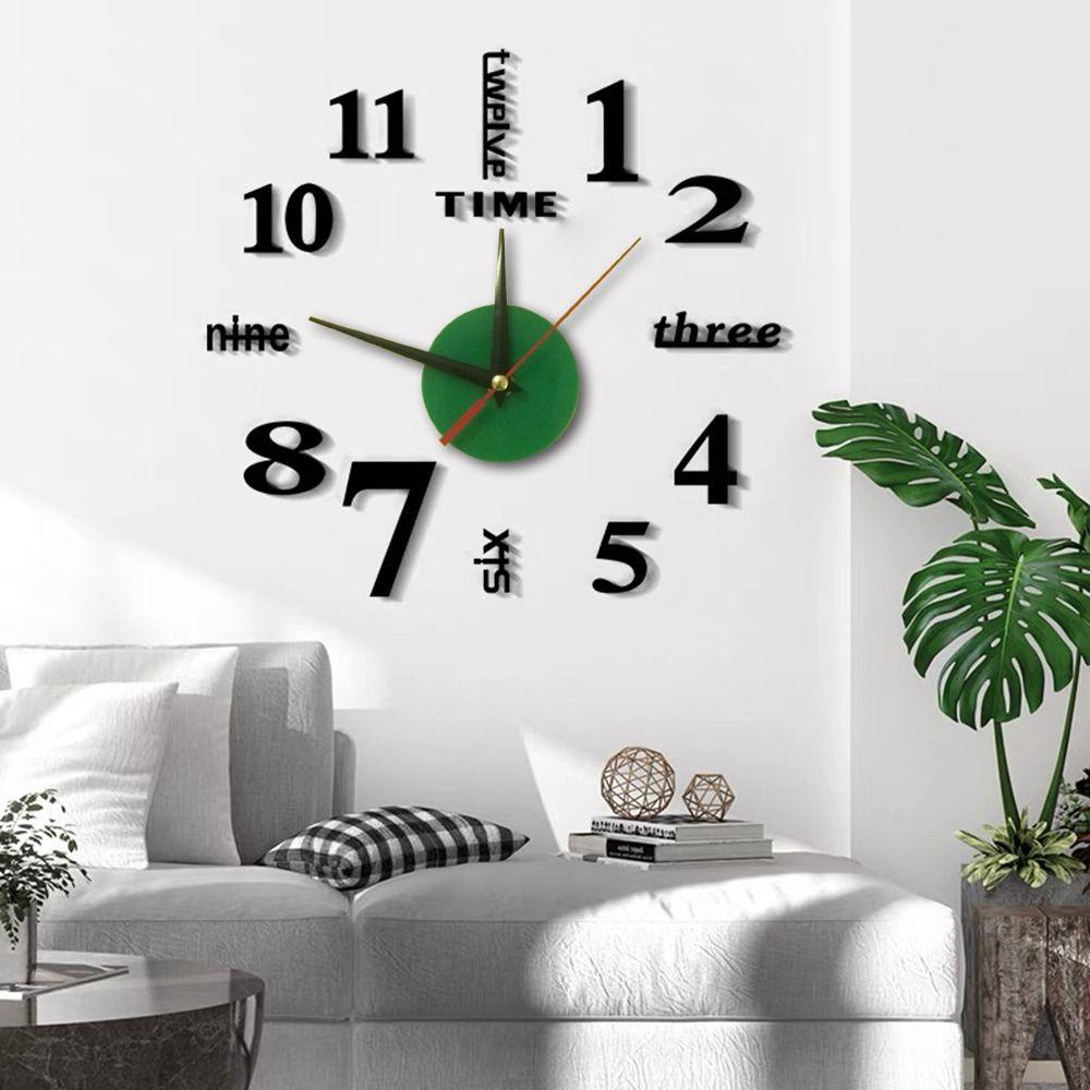 Mute Wall Clock Movement Mechanism Parts High Accuracy Silent Quartz Watch Accessories Round DIY