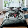 Popular Bedroom Bedding Set For Men Super Cool Motorcycle Tractor Bedding Set Luxury 100% Polyester Bed Cover Sets Pillowcases