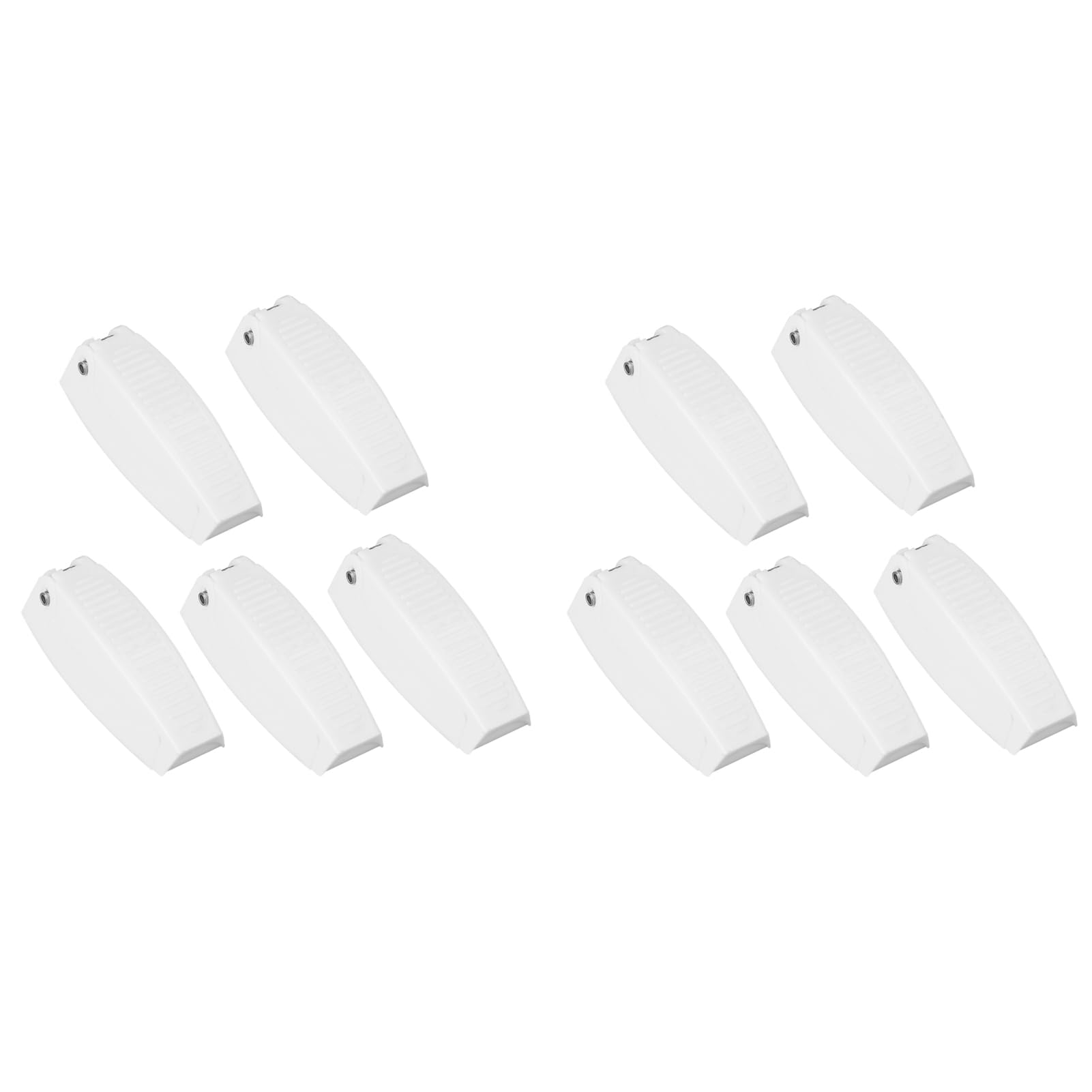 

10 штук Держатель фиксатора двери, Люк двери автодома, Защелка люка двери, Защелка фиксатора двери для автодома, кемпера, прицепа, дорожного багажа, белый