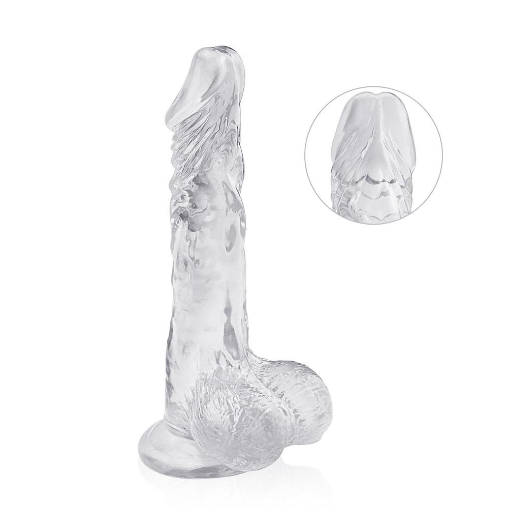 Großer Dildo, realistischer Schwanz, weicher PVC-Penis, Strapon, Saugnapf, Analsexspielzeug für Erwachsene für Frauen, Masturbation, Phallus-Dildos
