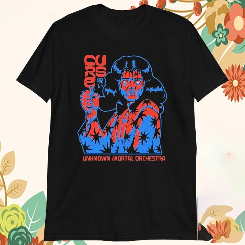 New Unisex Unknown Mortal Orchestra Curse Knife T-shirts SA302 FREE SHIPPING S