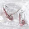 Elegant Colorful Geometric Rhinestone Earrings Perfect For Outfit Any