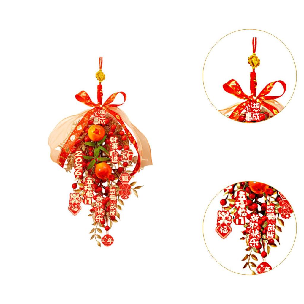 Chinese New Year Hanging Decoration Party Supplies Decorative Pendant 2026 Year of The Horse Decor for Restaurant Celebration