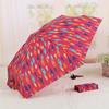 Sun Umbrella Flat Five-Fold Umbrella Women South korea Small Fresh Small Umbrella Sun Protection UV Protection Pocket Umbrella Mini Mori look