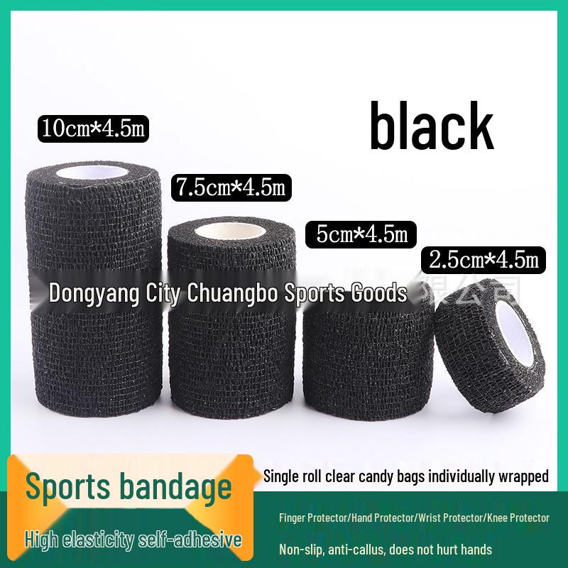 

Эластичный самоклеящийся бинт-ролл: Спортивный бандаж на запястье и колено, защита для пальцев, тейп для рук, бинт для домашних животных. 5cm x 4.5m