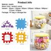 DIY Large Size Building Blocks Toy Simulated House Window with Big Capacity Storage Box Football Shape Small Seat Gifts for Kids
