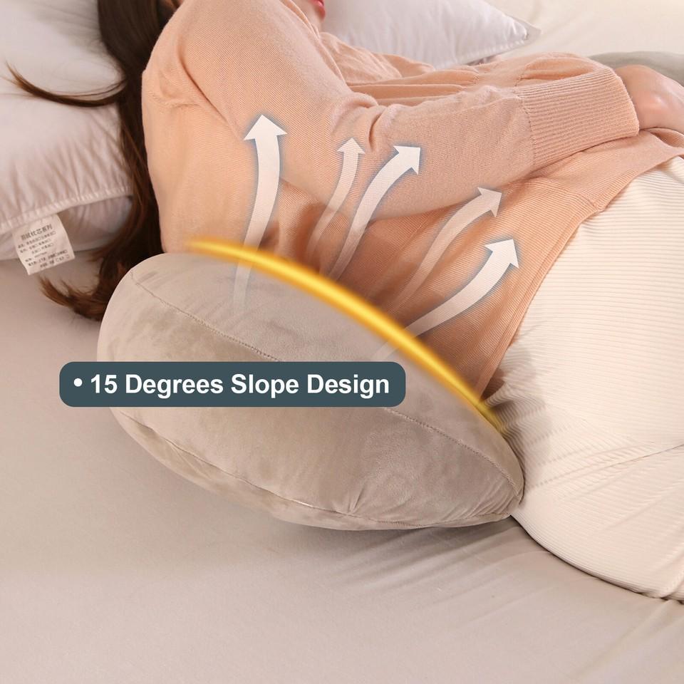 Velvet Pregnancy Pillow Detachable Pillowcase Can Support Buttocks And Legs