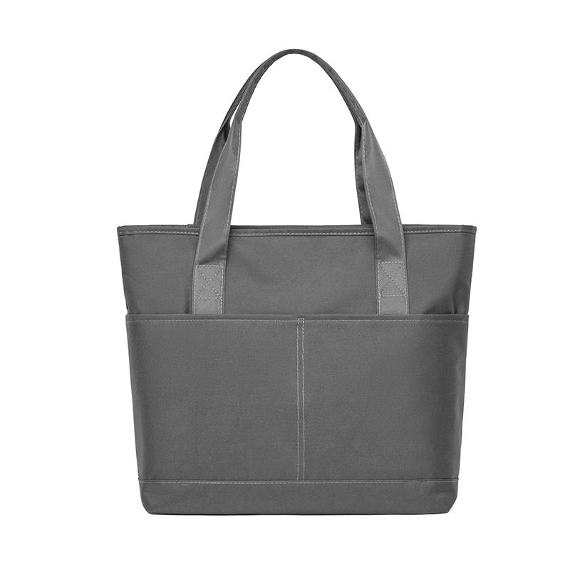 Servietă pentru bărbați, de mare capacitate, ușoară, geantă de umăr