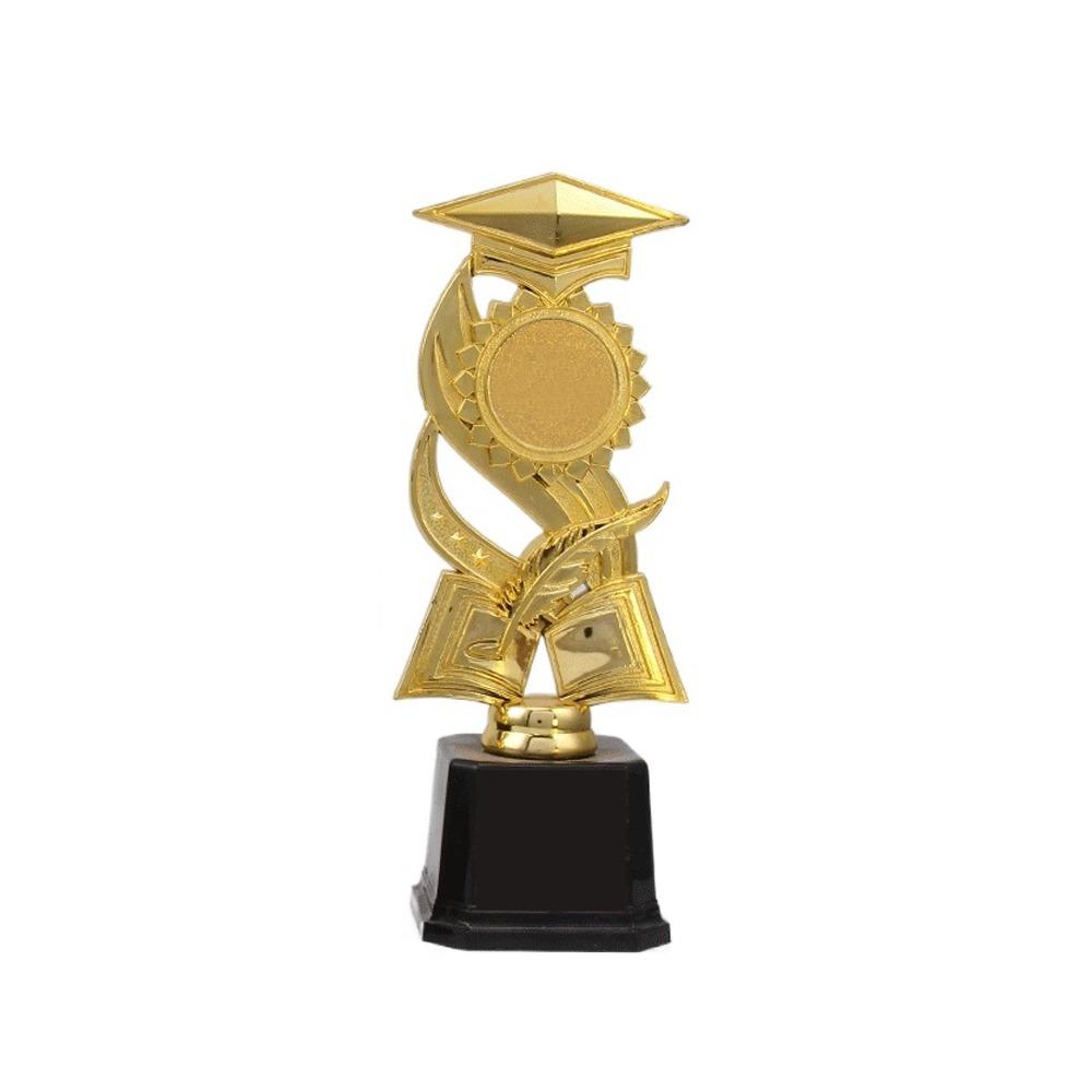 

Model Golden Awards Trophy Plastic Winner Award Trophy Toy for Student Graduation 23CM
