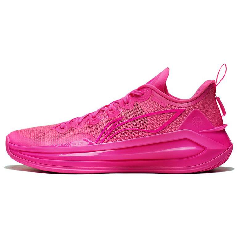 

Li Ning Liren 3 V2 PINK Abrasion Resistant Breathable Low top Basketball Shoes Unisex Neon Pink ABAT073-9 42