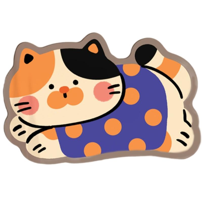 Doormat Decorative Kitten Shape Bath Mat Quick Dry Technology Anti Slip Base For Bathroom Floor Protection