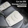 AABII1 Universal Car Seat Ice Silk Cushion Cover Storage Bag Pad For Mercedes Benz W211 W124 W176 W177 C180 C200 C260 C300 GLC CLE CLA