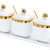 -Spice Pot, Pepper Spice Storage Container, Salt And Sugar Container for
