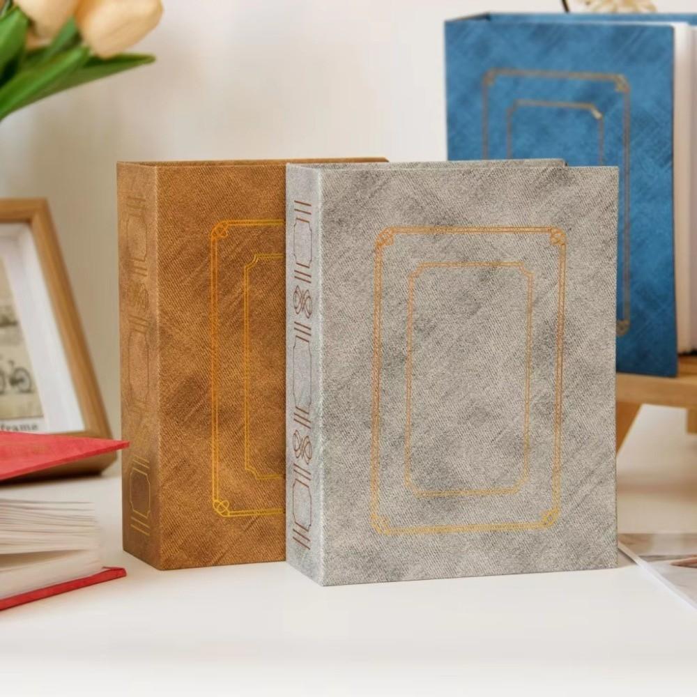 6 Inch Photo Album Gold Foil Loose-leaf Photo Album Luxury Collection Album Anniversary Gift