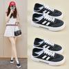 Summer Canvas Shoes New Style Female Students' Thick Sole Height-enhancing Breathable Casual Shoes Street Photography