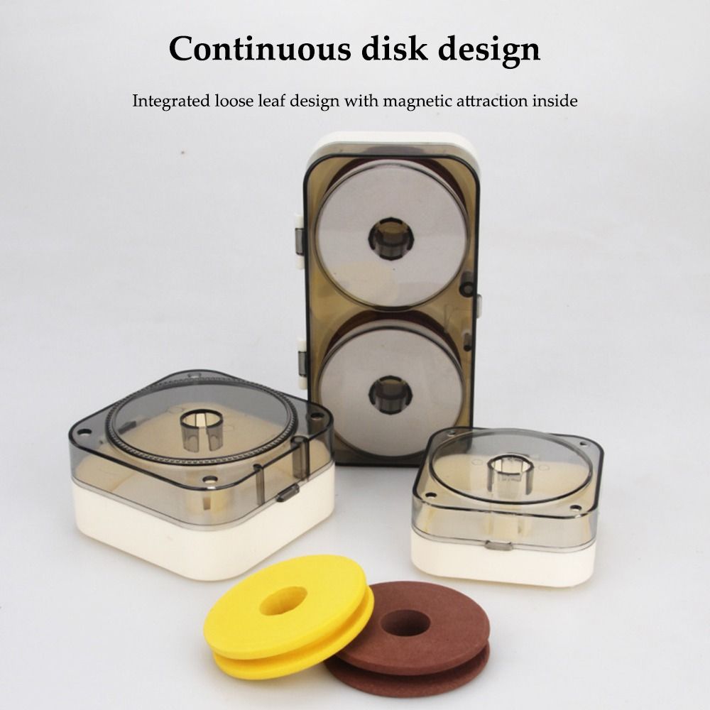 1Pcs Closed Fishing Main Line Box 2-6 Spindle Line Storage Box  Fishing Accessories