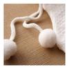 [nagasawako] Newborn Socks with Laces That Stay In Place, 8 Cm, 2 Pairs of Baby Socks, Made In Japan